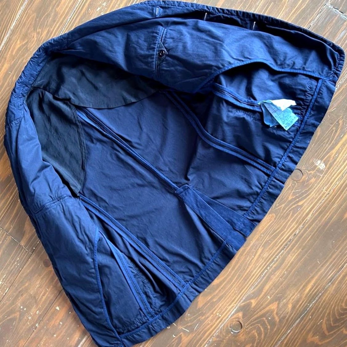 Sacai SACAI Dark Navy Piping Jacket - USED - Men - Size S - Jacket Size US S / EU 44-46 / 1 - 4 Thumbnail