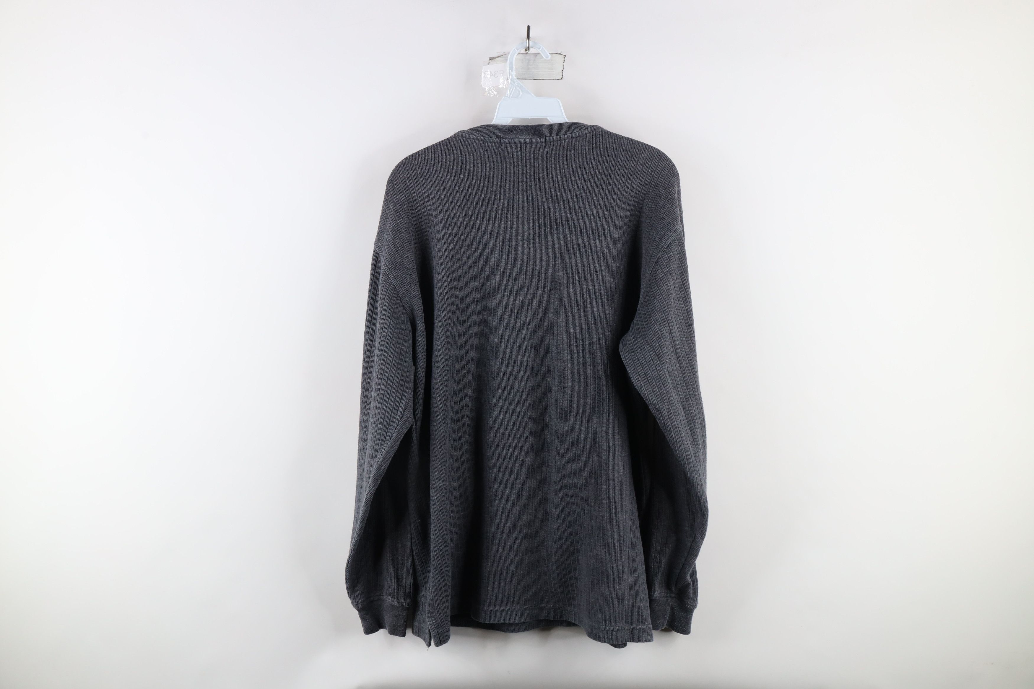Vintage Vintage 90s Streetwear Knit Long Sleeve Henley T-Shirt Size US M / EU 48-50 / 2 - 5 Thumbnail