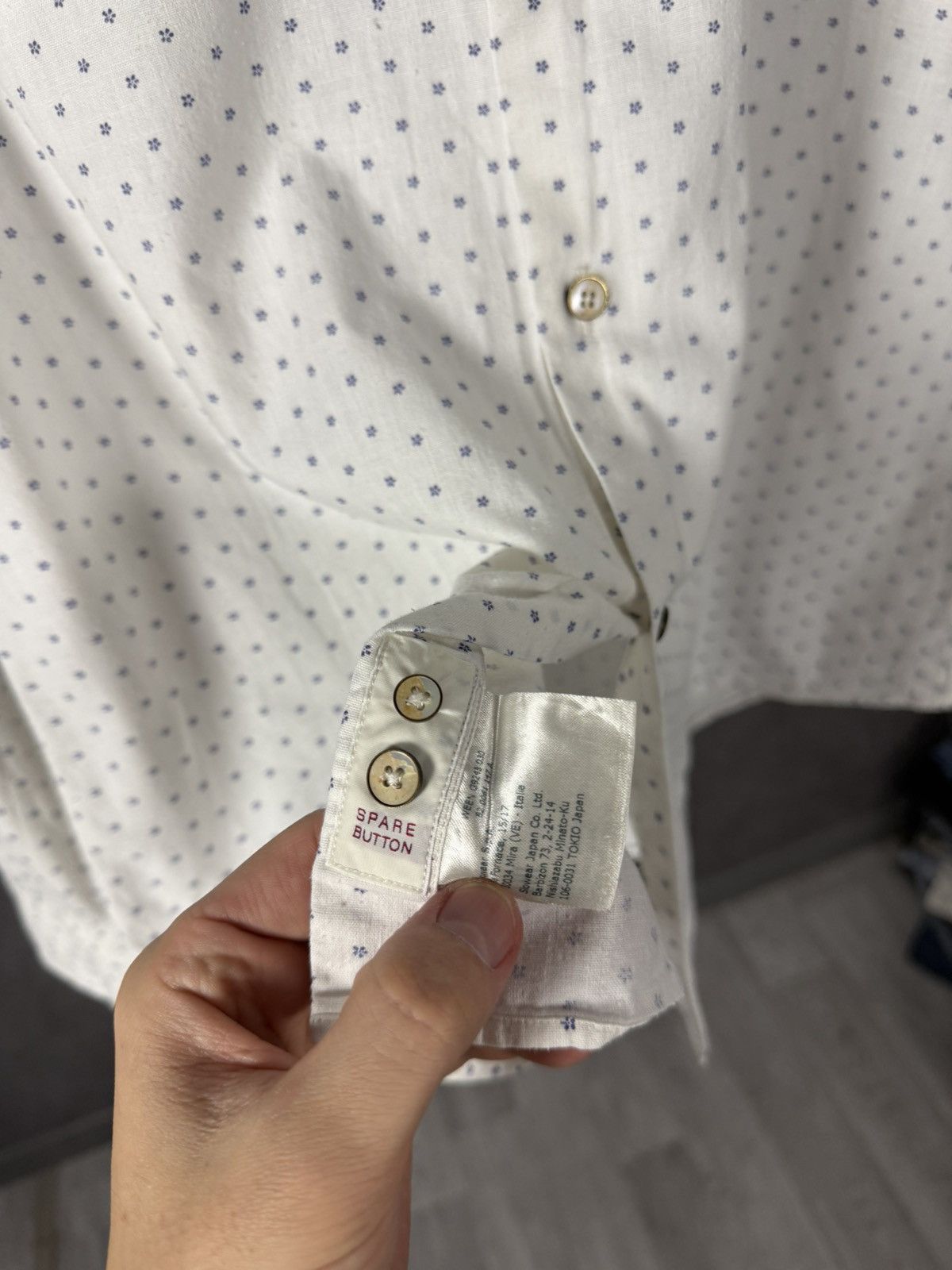 Glanshirt Slowear Shirt in White, Men's (Size M) — image 6 of 6