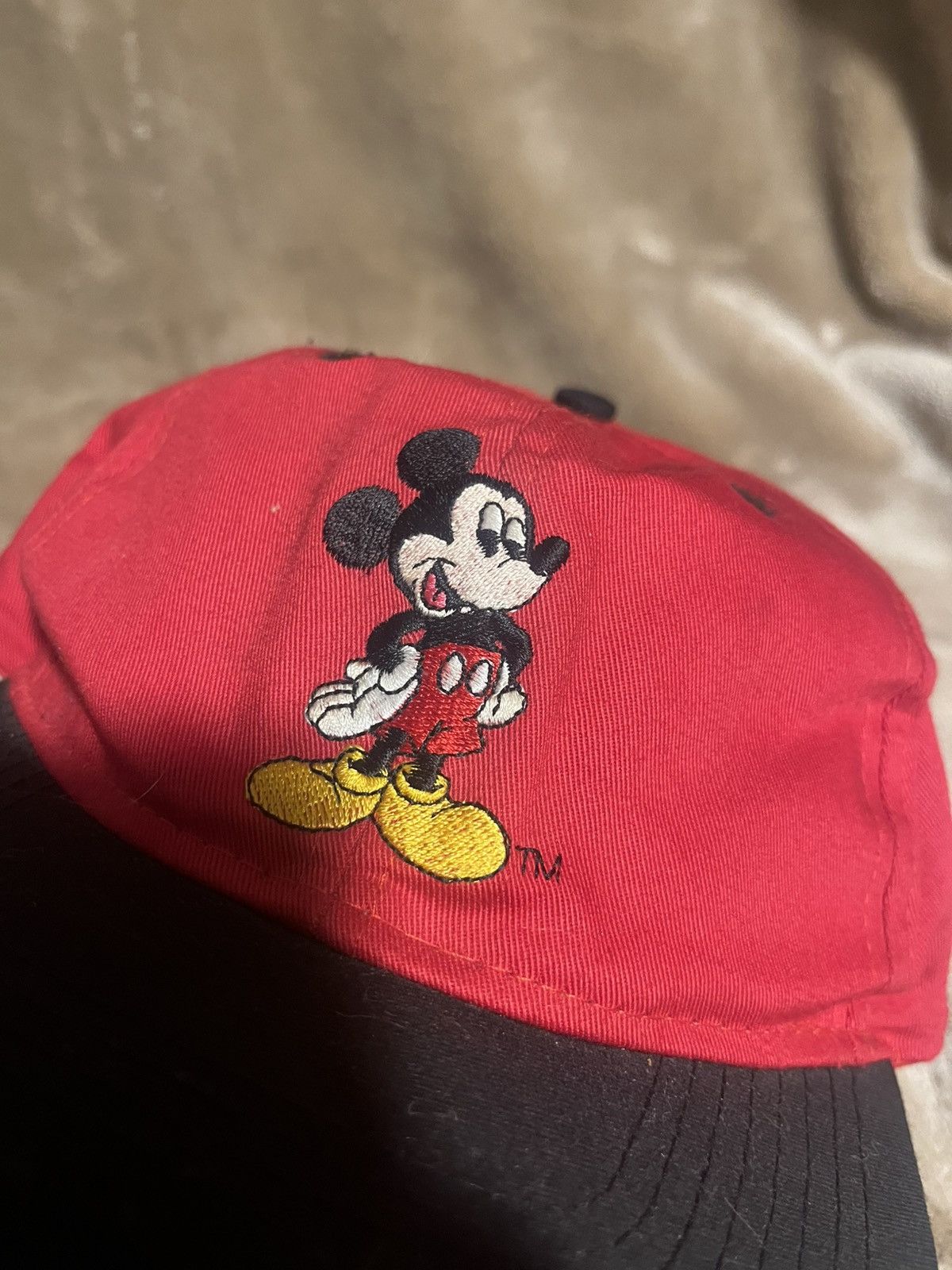 Disney × Mickey Unlimited × Vintage Vintage 90’s Micky Unlimited Micky mouse Red Dad Hat Size ONE SIZE - 9 Thumbnail