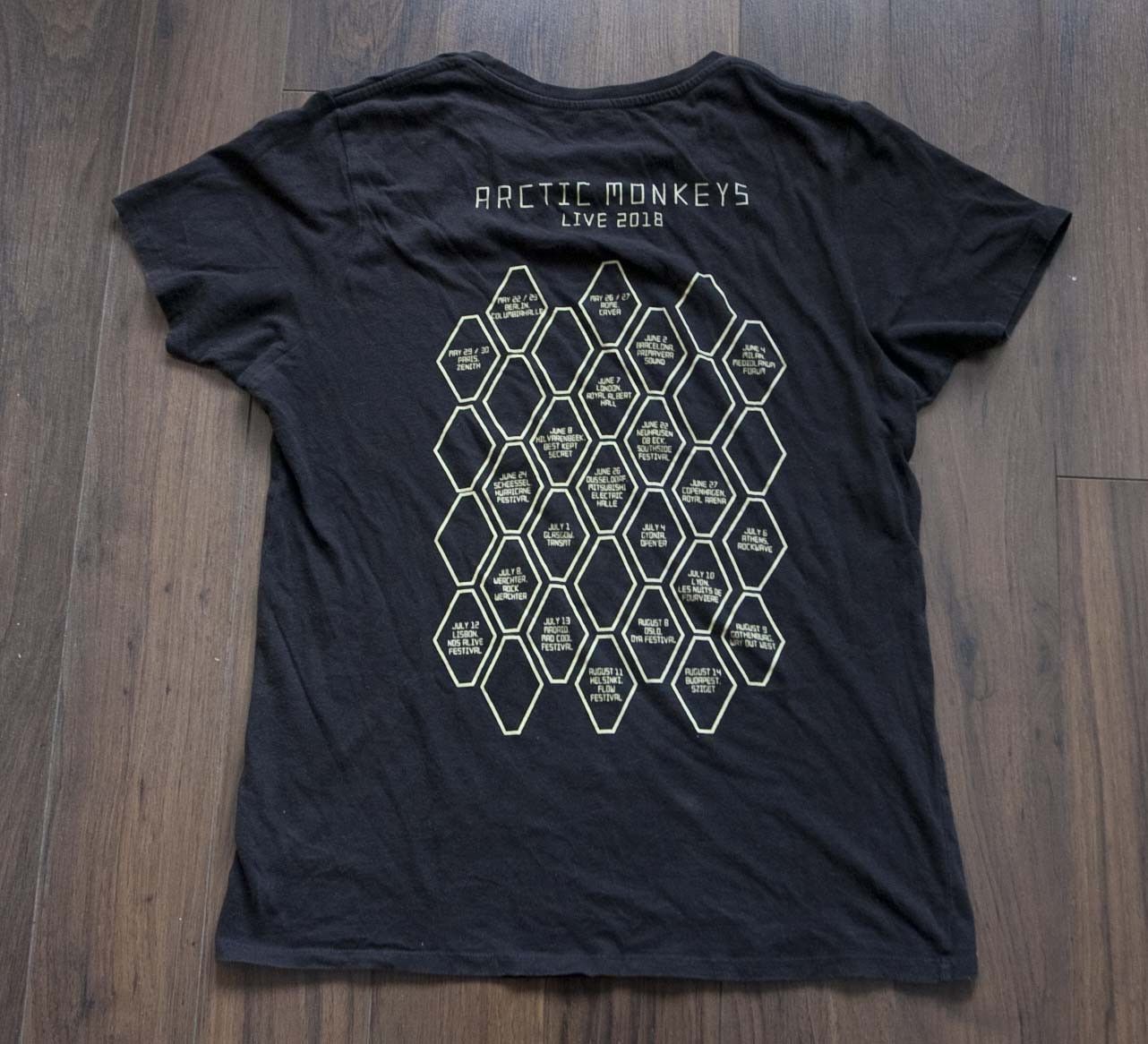 Other Arctic Monkeys T Shirt Live Tour 2018 Size S Black Size US S / EU 44-46 / 1 - 2 Thumbnail
