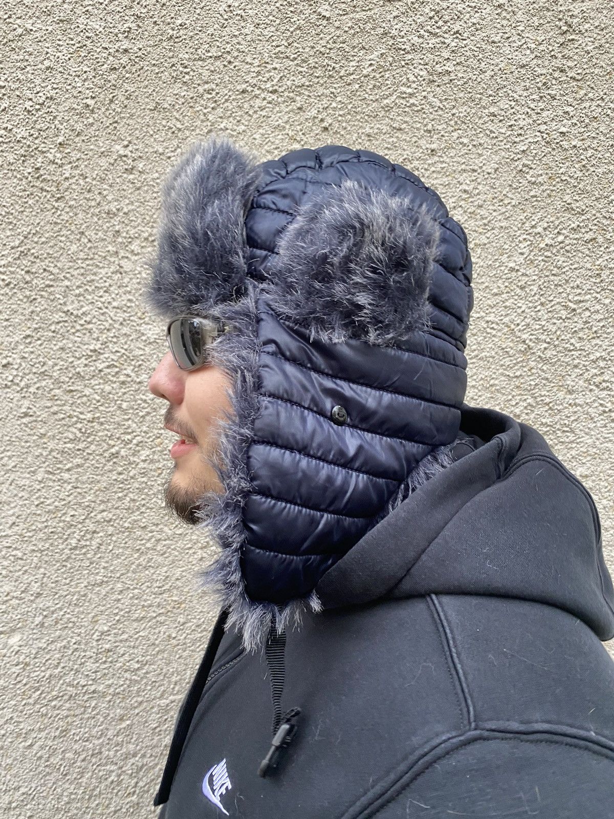 Hysteric Glamour × Vintage Crazy Y2k Mohair Fuzzy Hat Ushanka Punk Puffer Size ONE SIZE - 6 Thumbnail