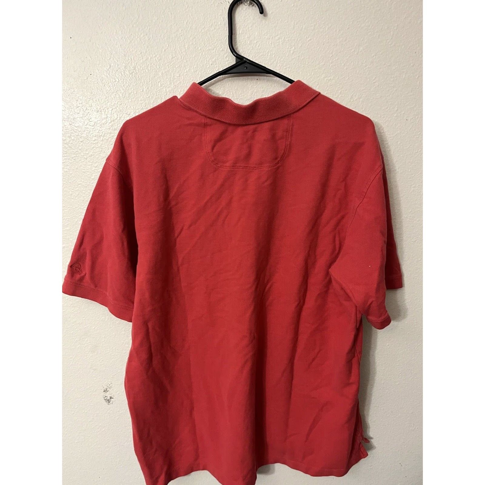 Tommy Bahama Tommy Bahama Polo Shirt Red Solid Men’s XL Cotton Polo Size US XL / EU 56 / 4 - 3 Thumbnail