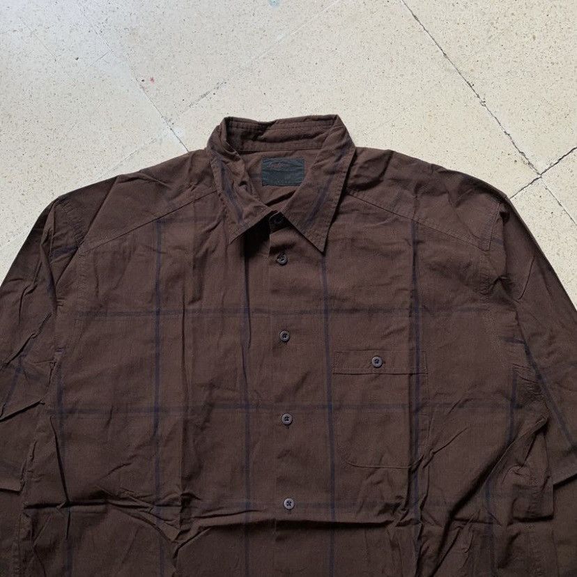 Yohji Yamamoto VINTAGE 90s YOHJI YAMAMOTO A.A.R BUTTON UP SHIRT Size US L / EU 52-54 / 3 - 2 Thumbnail