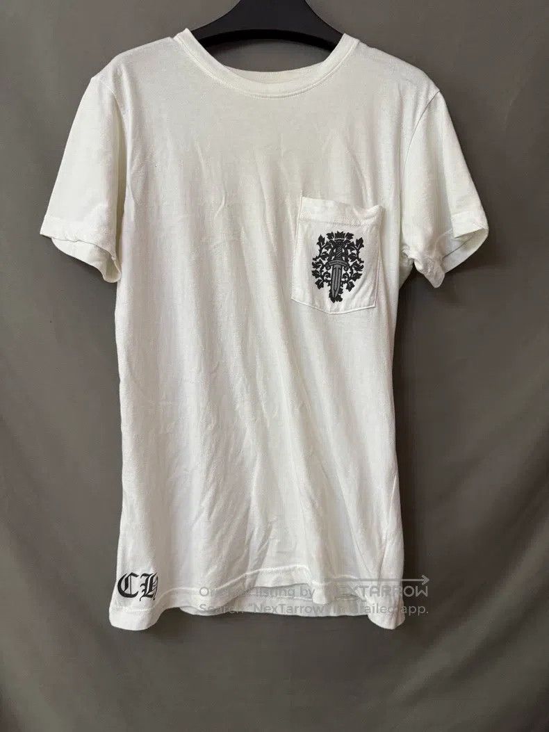 Chrome Hearts CHROME HEARTS Size S White vine sword short sleeve Size S / US 4 / IT 40 - 4 Thumbnail