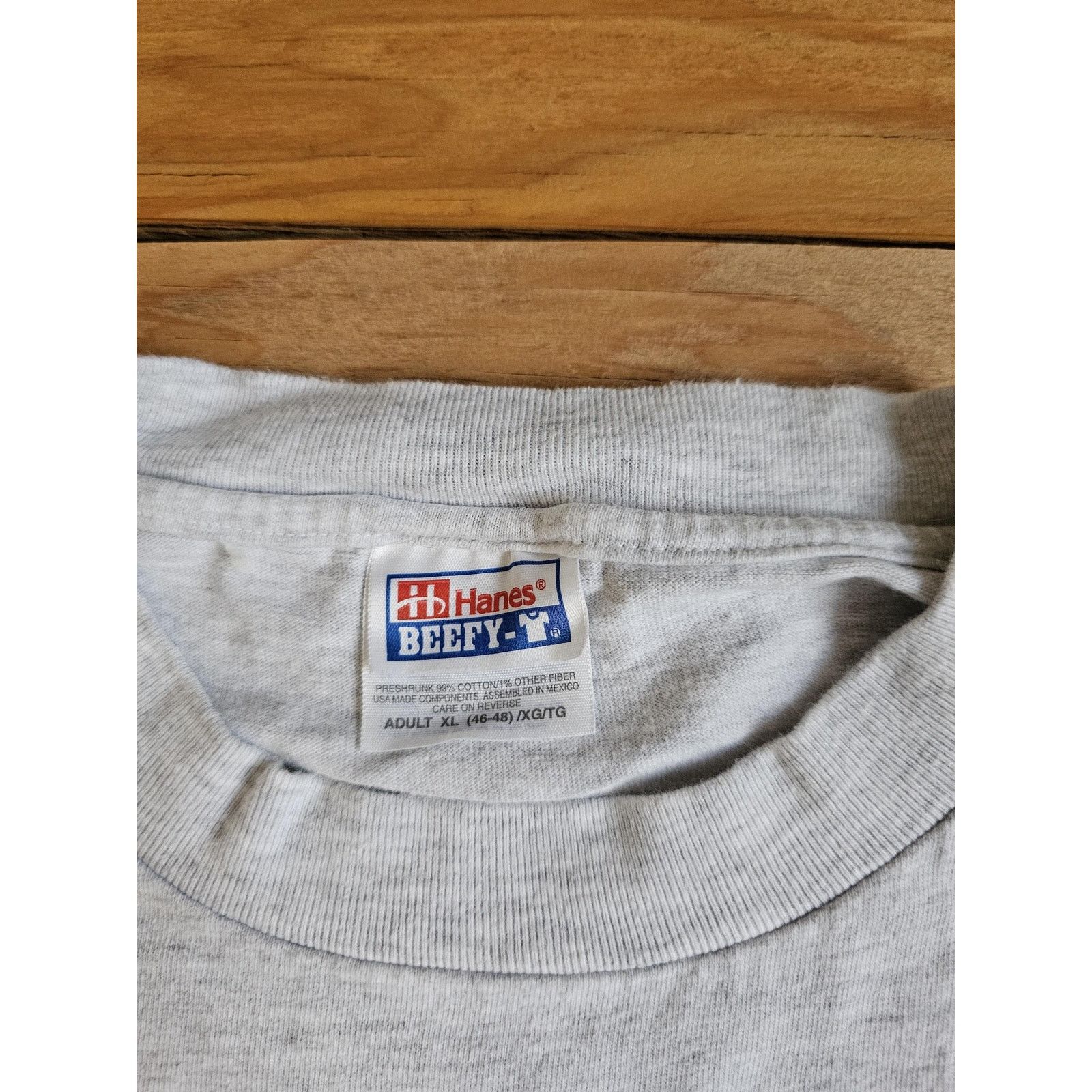 Hanes 90s Anti-Tobacco T-Shirt, Spanish Graphic XL Vintage Size US XL / EU 56 / 4 - 5 Thumbnail
