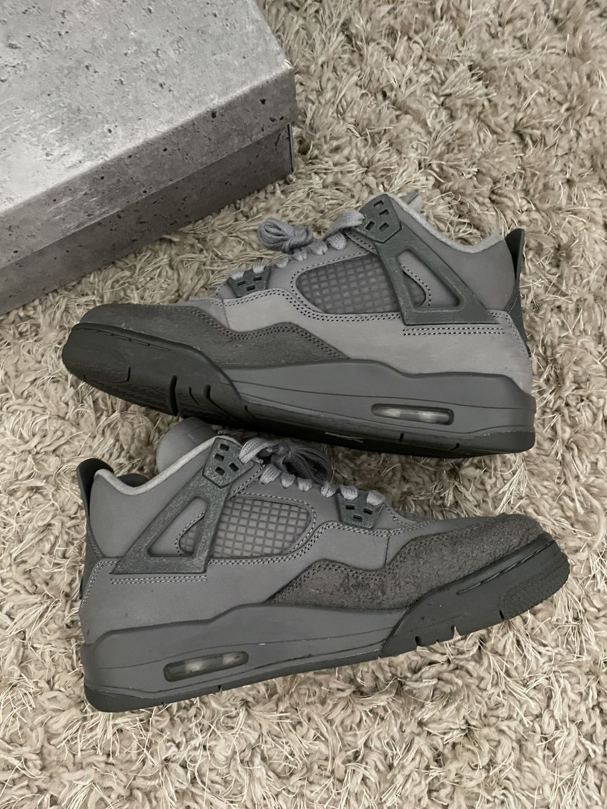 Jordan Brand Jordan 4 Wet Cement Size US 6.5 / EU 39-40 - 3 Thumbnail