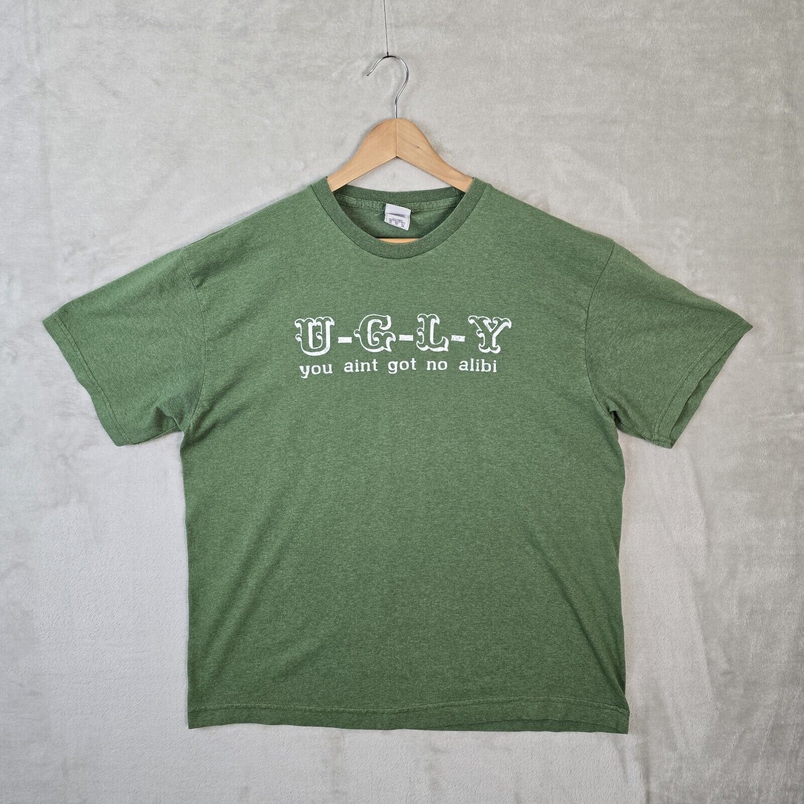 Other Vintage UGLY You Ain't Got No Alibi Shirt Size XL Y2K Funny Size US XL / EU 56 / 4 - 2 Thumbnail