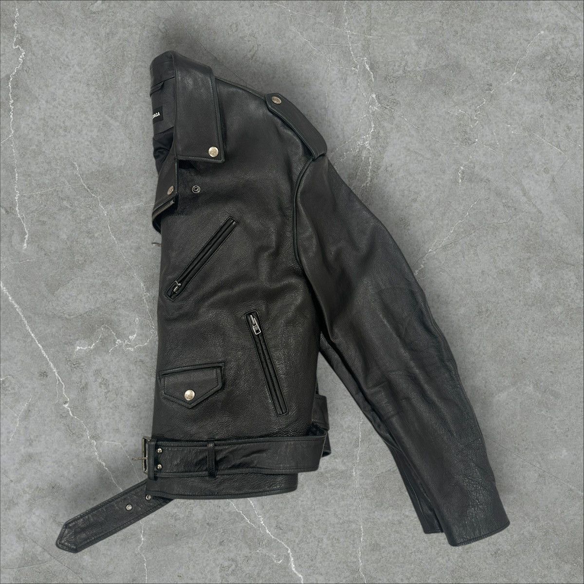 Balenciaga Balenciaga Oversized Motorcycle Jacket Size US M / EU 48-50 / 2 - 9 Thumbnail