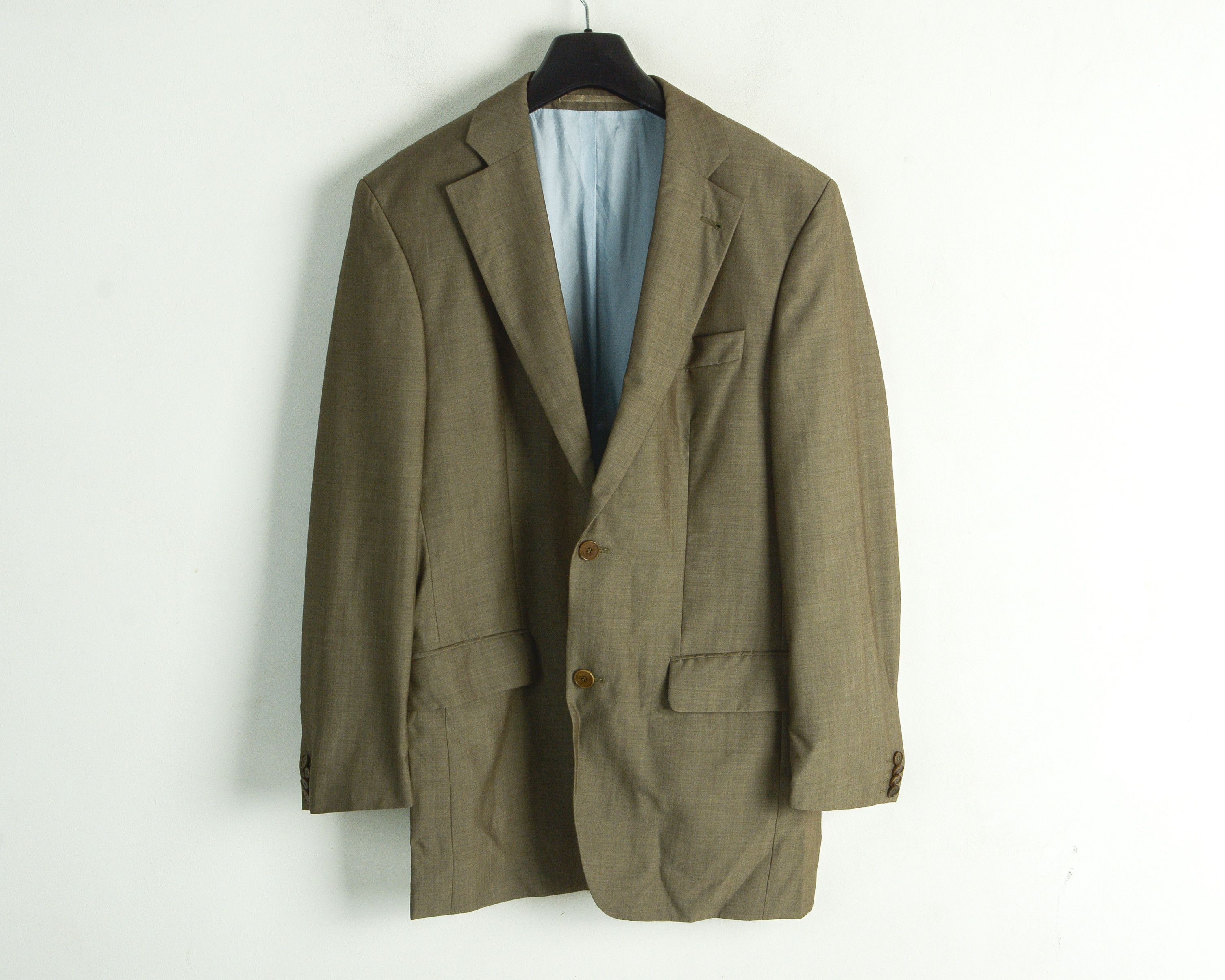 Designer BENVENUTO Blazer 100% Pure Wool Suit Jacket Button Up UK 38 Size 38R - 1 Thumbnail