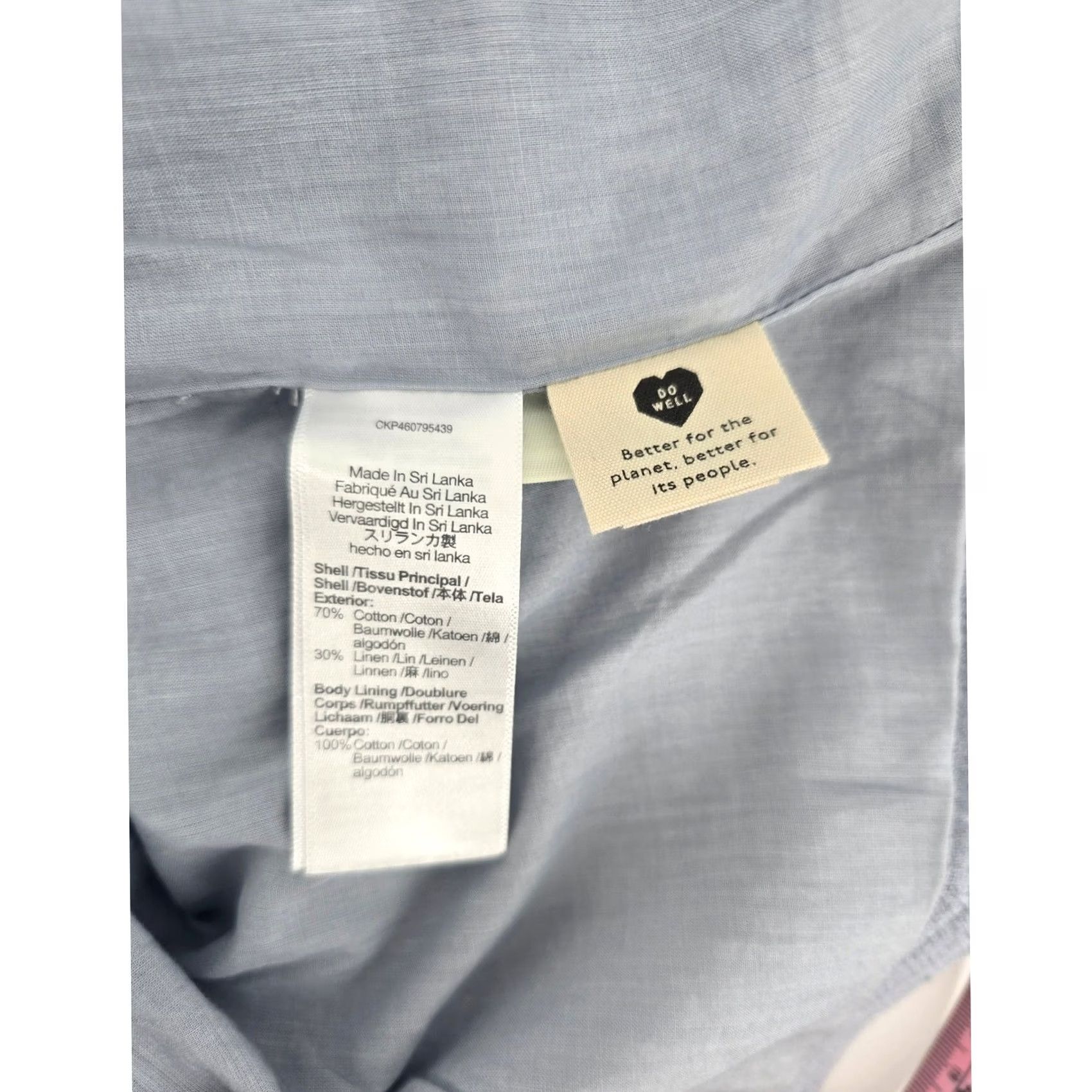 Madewell Madewell Plaid Blazer Light Blue Check Oversized Womens Academia Size L / US 10 / IT 46 - 4 Thumbnail