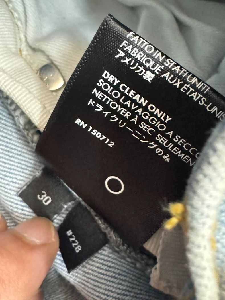 Amiri Amiri Patchwork Jeans Size US 30 / EU 46 - 6 Thumbnail