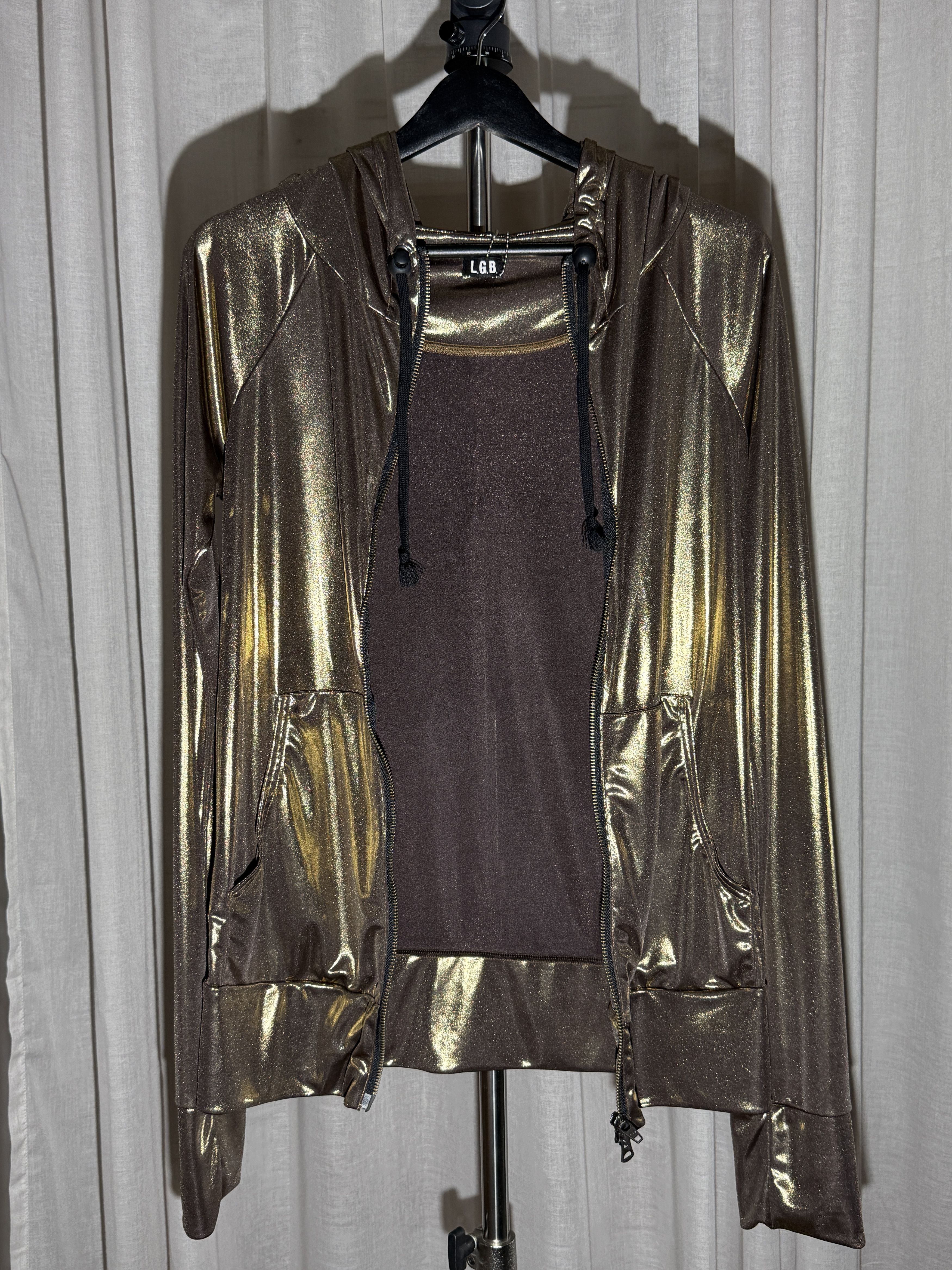Le Grande Bleu (L.G.B.) LGB Liquid Gold Boxer Hoodie Size US M / EU 48-50 / 2 - 2 Thumbnail