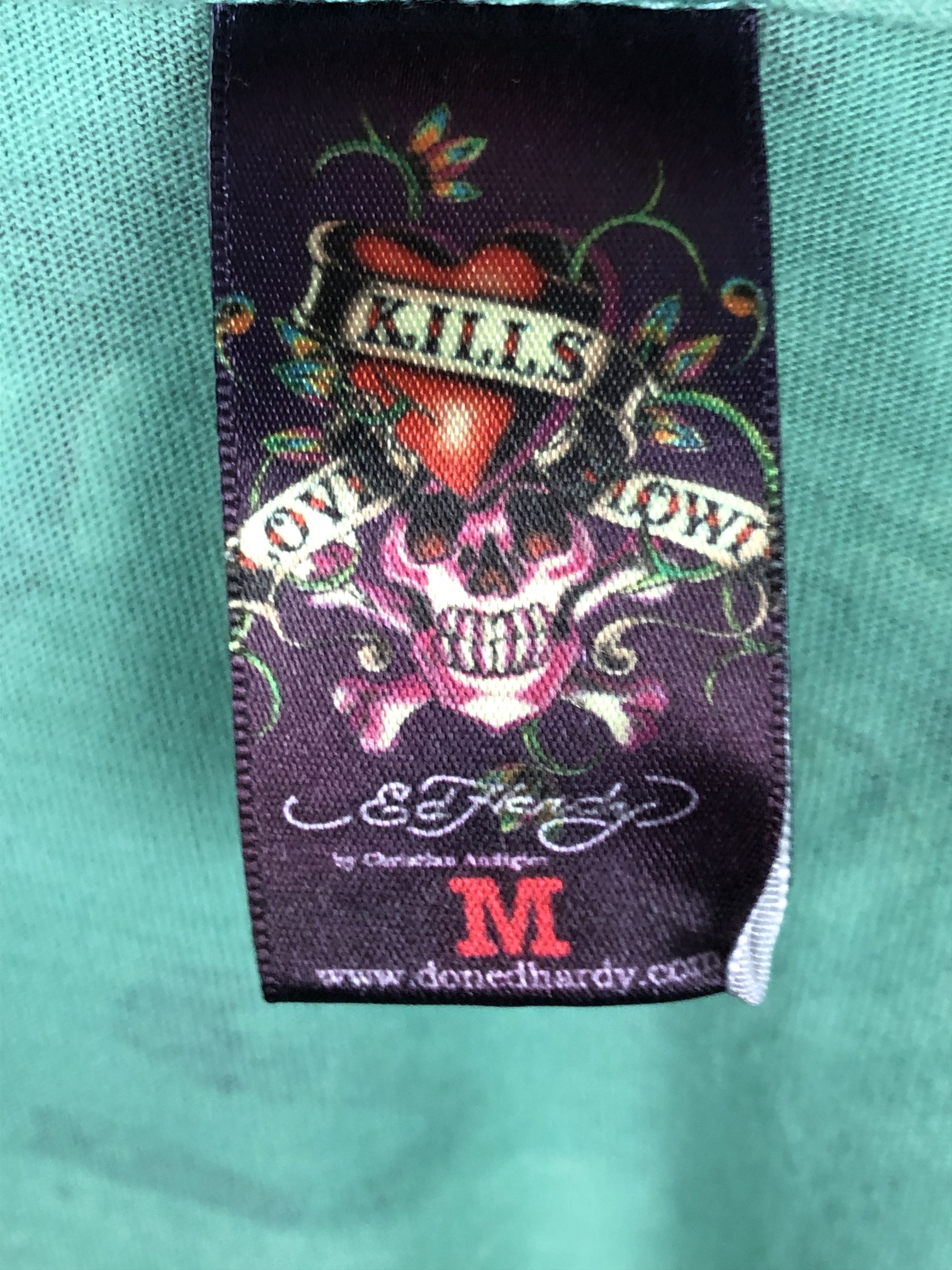Christian Audigier × Ed Hardy Y2K Ed Hardy Vintage Women's T-Shirt - M Size M / US 6-8 / IT 42-44 - 5 Thumbnail