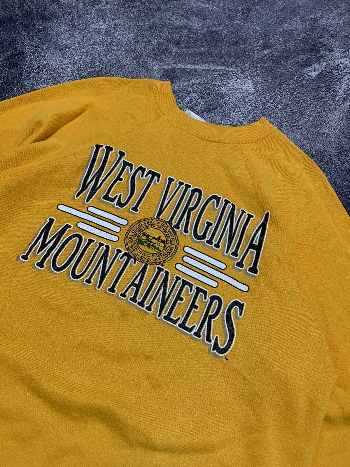 Tultex Tultex vtg West virginia mountaineer sweater Size US L / EU 52-54 / 3 - 3 Thumbnail