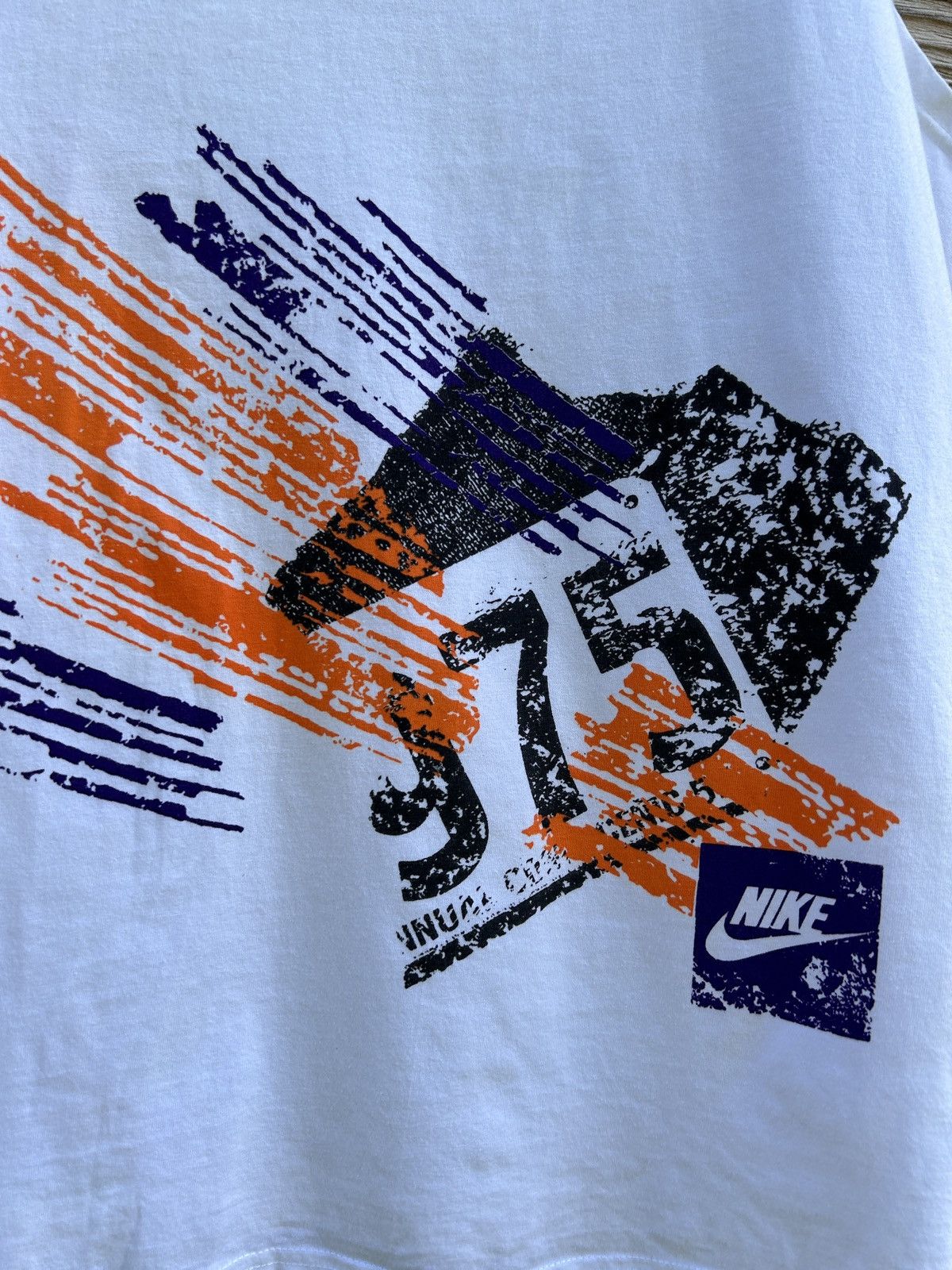 Nike 80s Vintage Nike Andre Agassi Style Tank Top Sleeveless Size US L / EU 52-54 / 3 - 3 Thumbnail