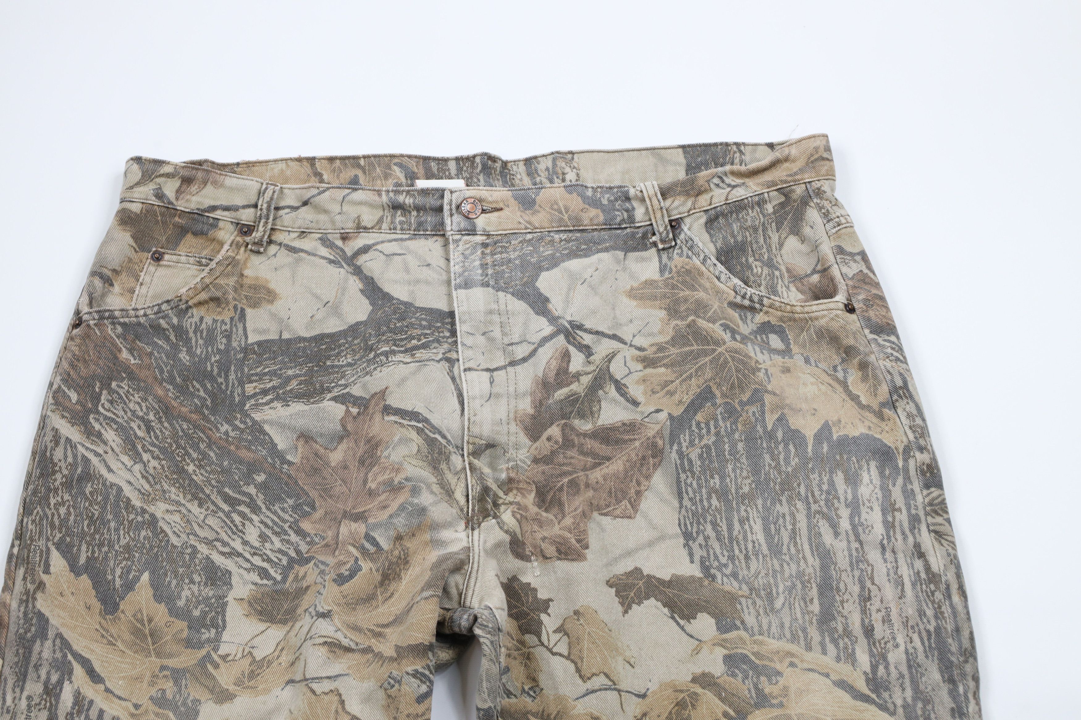 Vintage Vintage 90s Streetwear Camouflage Wide Leg Jeans USA Size US 42 / EU 58 - 2 Thumbnail