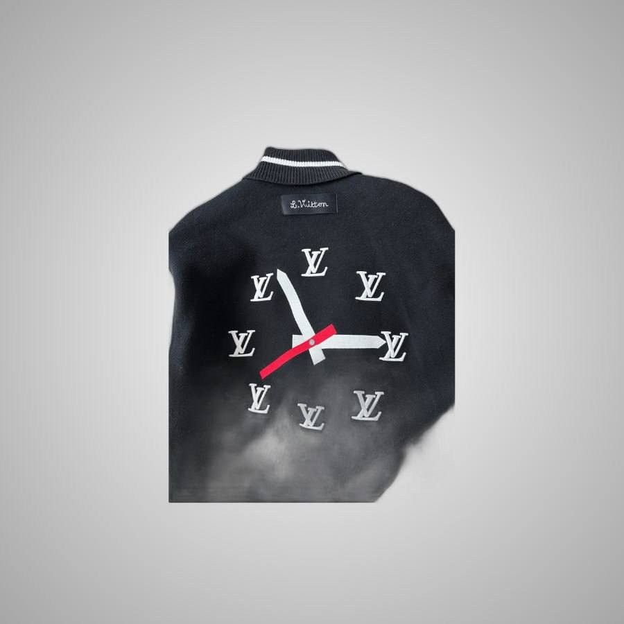Louis Vuitton LOUIS VUITTON BLACK & WHITE PUPPET VARSITY Size US XL / EU 56 / 4 - 2 Thumbnail