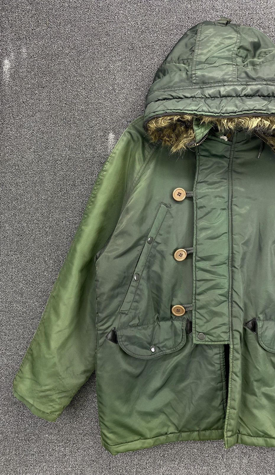 Japanese Brand Vintage Dog House Fur Hoodie Military Jacket Size US M / EU 48-50 / 2 - 3 Thumbnail