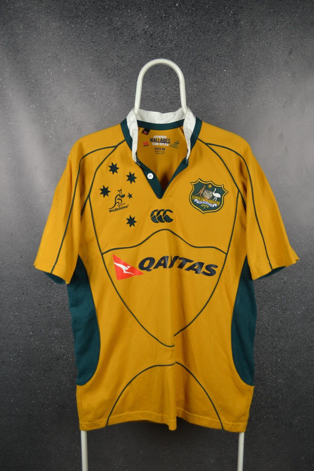 Australia Home Rugby Union Shirt Canterbury Vintage Jersey