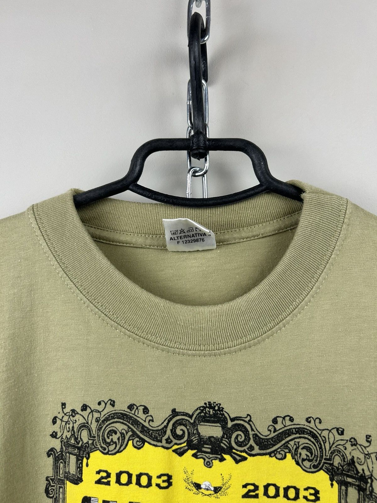 Band Tees Vintage 00s Clastonbury Festival 2003 Radiohead Rem T shirt Size US L / EU 52-54 / 3 - 2 Thumbnail