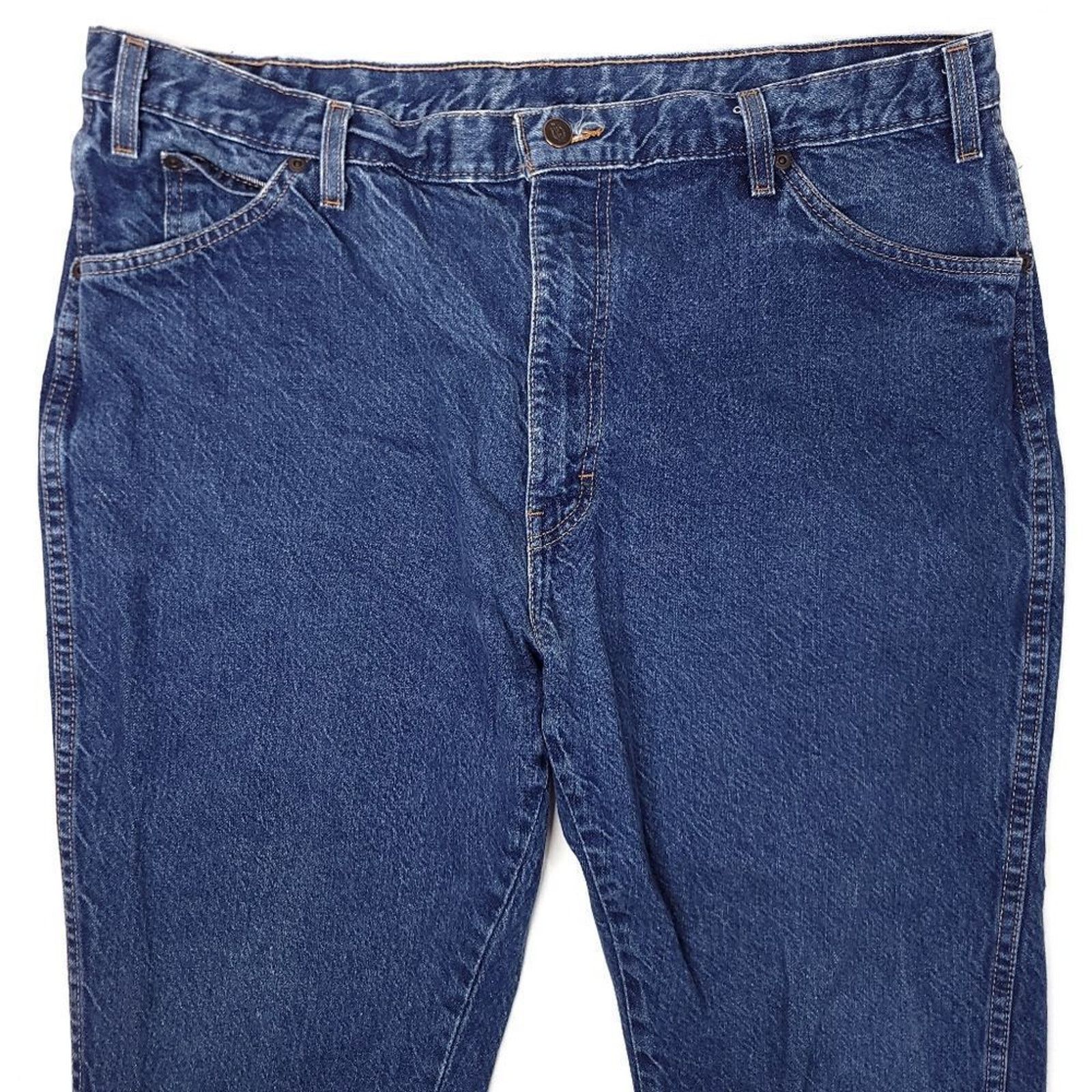 Dickies Vintage Dickies Straight Leg Work Jeans Mens 40x30 Cotton Size US 40 / EU 56 - 2 Thumbnail