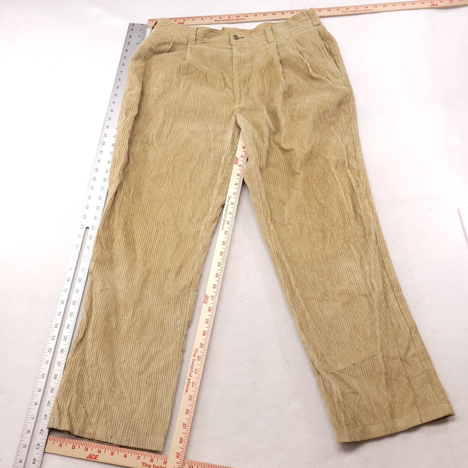 Tommy Hilfiger Tommy Hilfiger Button Chino Pants Mens Size 38x30 Beige Size US 38 / EU 54 - 8 Thumbnail