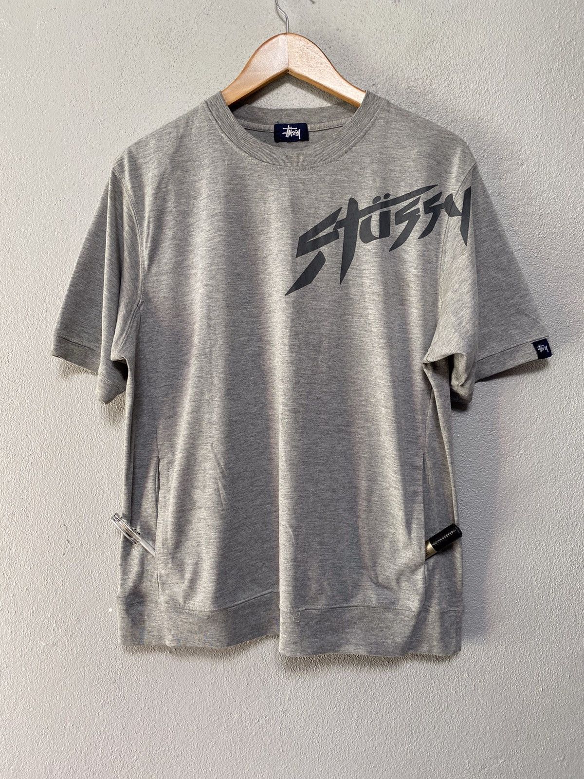 Stussy × Vintage Vintage Stussy pocket tee B4 Size US L / EU 52-54 / 3 - 2 Thumbnail