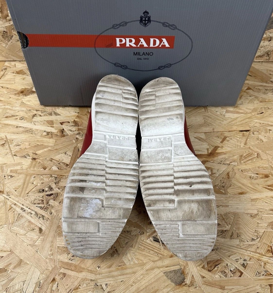 Prada Prada shoes size 41 IT red Size US 11 / IT 41 - 8 Thumbnail