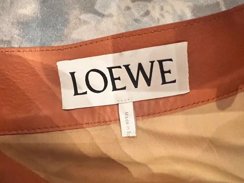Loewe LOEWE Cowhide patchwork skirt Size 24" / US 00 / IT 34 - 3 Thumbnail