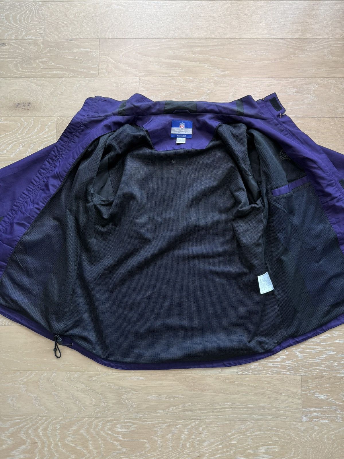 Reebok Vintage Baltimore Ravens Windbreaker Jacket Team Apparel Size US L / EU 52-54 / 3 - 10 Thumbnail