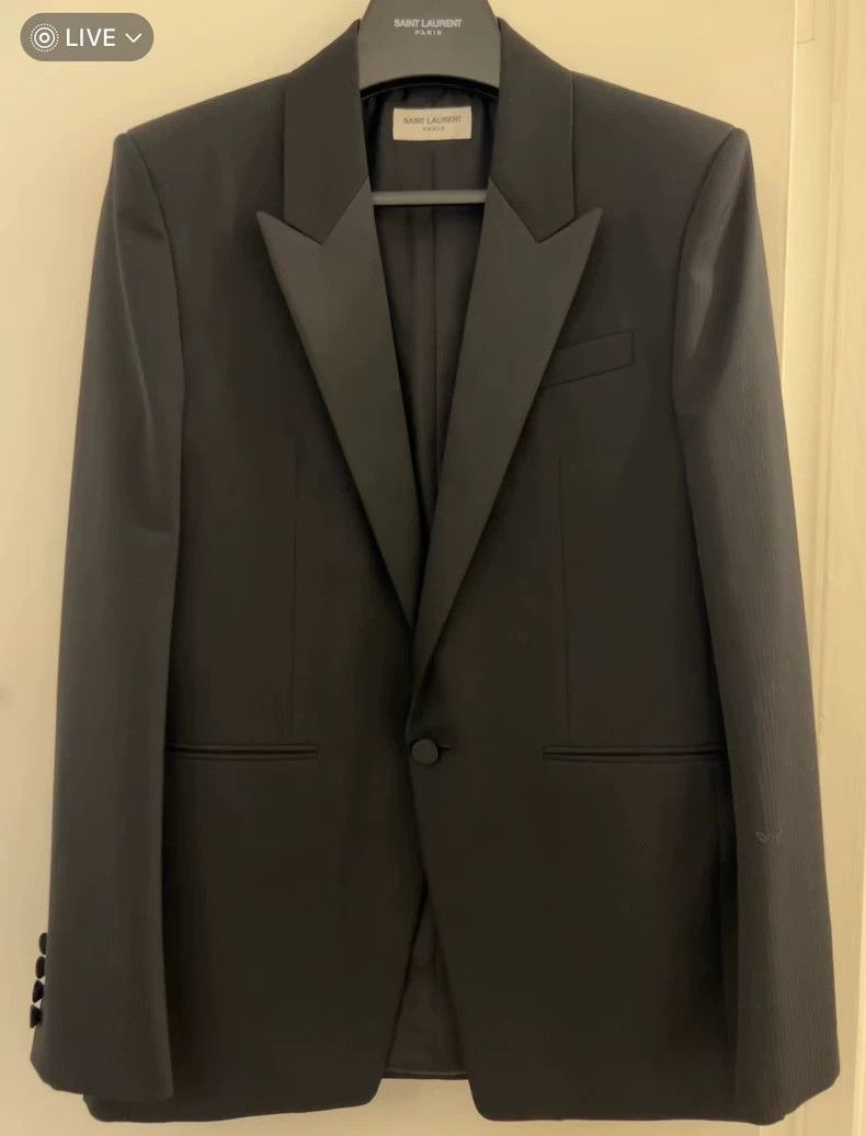 Saint Laurent Paris Saint Laurent Classic Suit Jacket Size 46-dmc Size US L / EU 52-54 / 3 - 1 Thumbnail