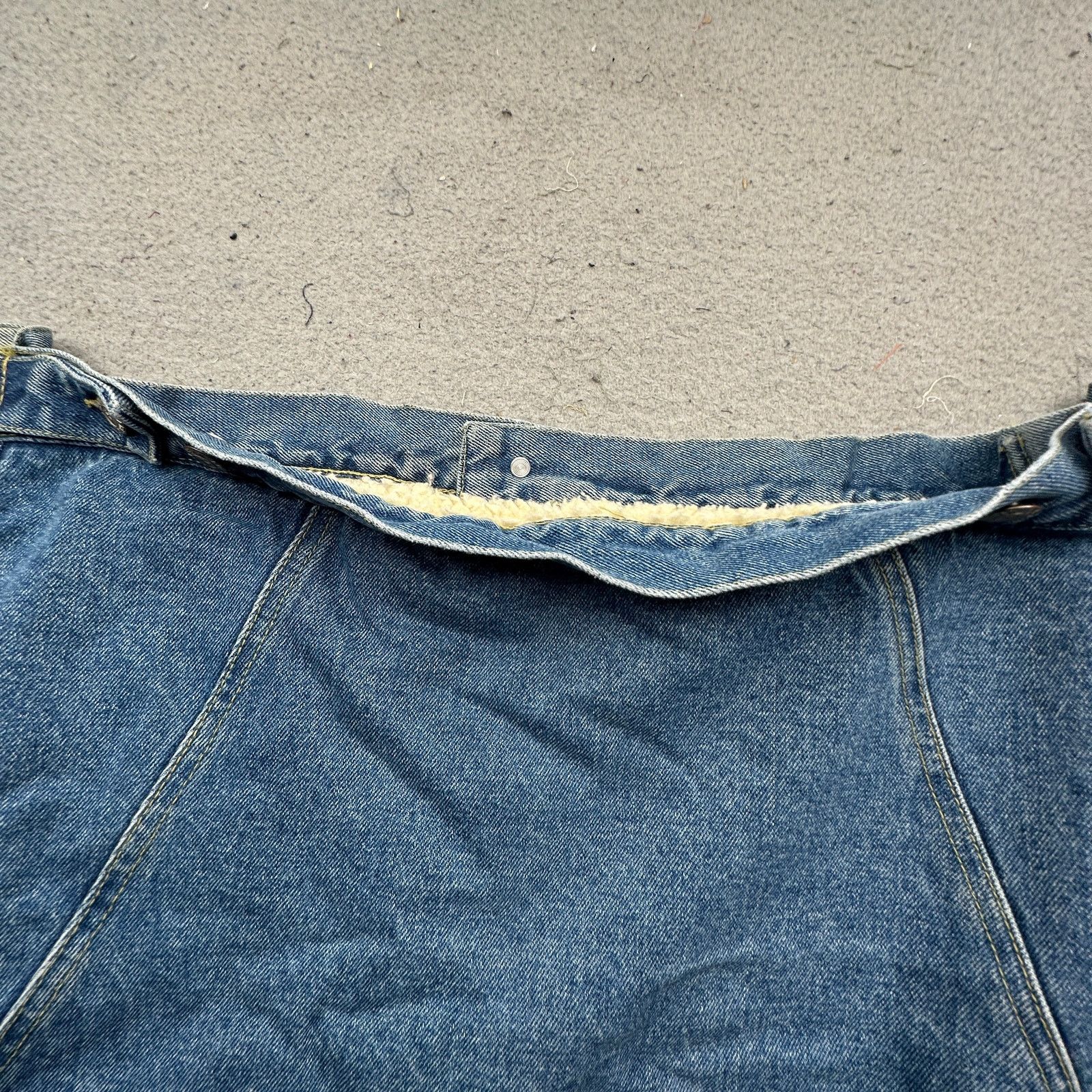 Other VTG Arizona Jean Company Sherpa Lined Denim Jean Jacket S Size US S / EU 44-46 / 1 - 12 Thumbnail