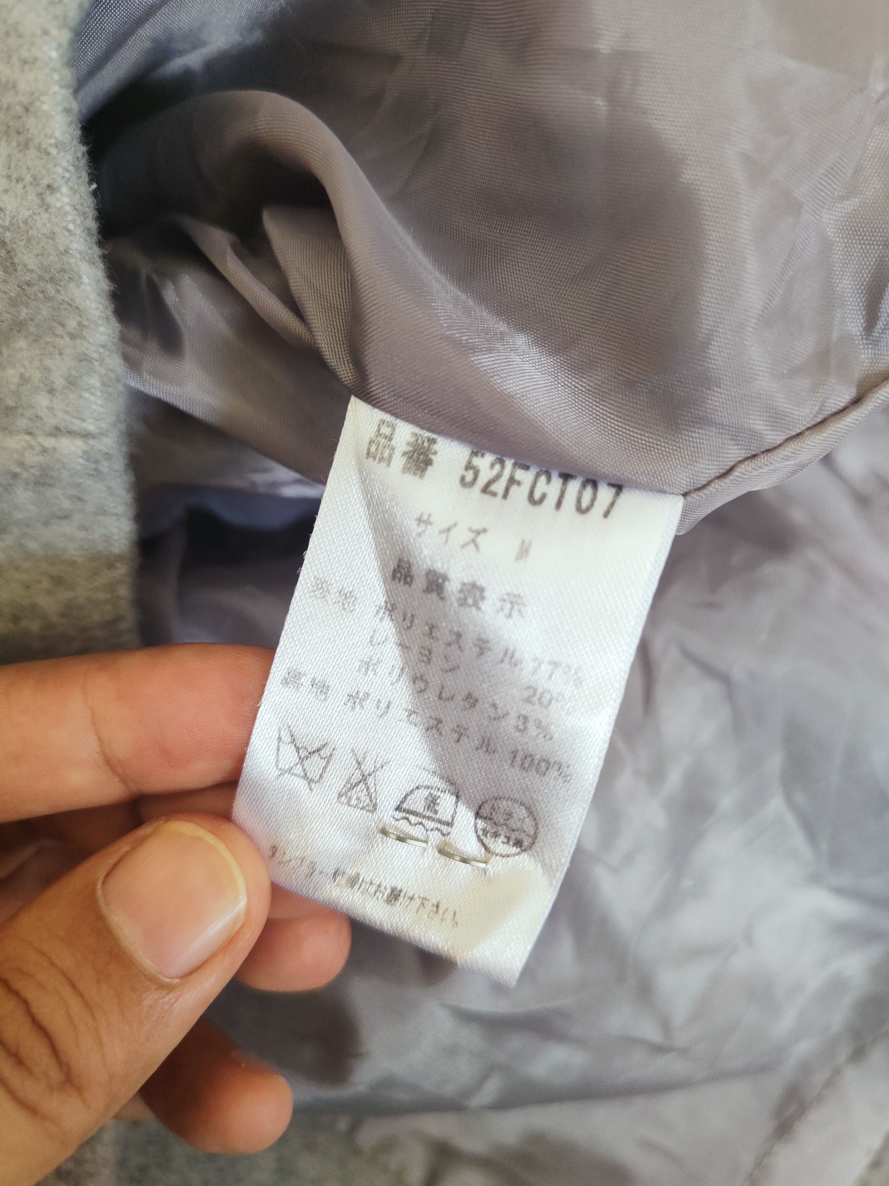 Japanese Brand × Vintage Vintage & Luxury Design by Musee Gray Hoodie Coats Size S / US 4 / IT 40 - 10 Thumbnail