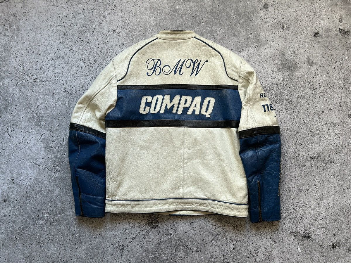 BMW × NASCAR BMW Compaq leather jacket 90s Size US M / EU 48-50 / 2 - 11 Thumbnail