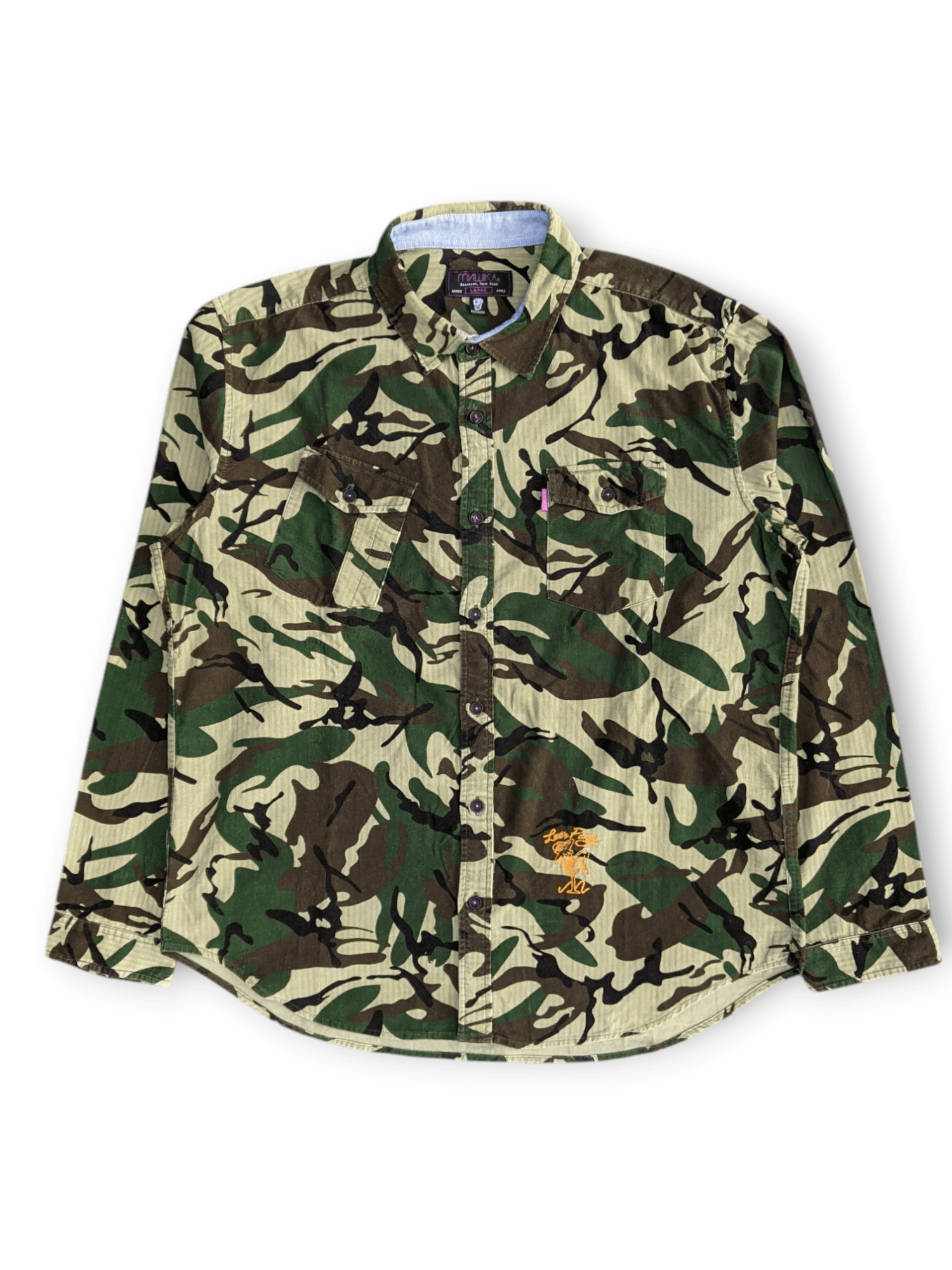 Mishka Mishka MNWKA Camouflage Button Shirt Size US L / EU 52-54 / 3 - 1 Thumbnail