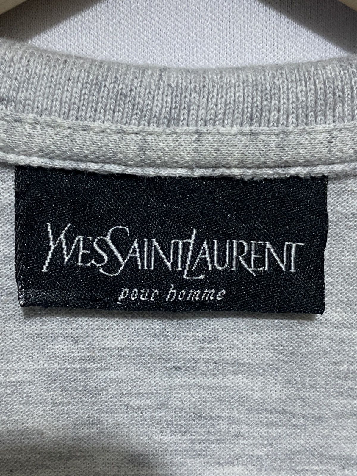 Designer × Yves Saint Laurent Rare Yves Saint Laurent Pour Homme small logo embroidery Size US XL / EU 56 / 4 - 5 Thumbnail