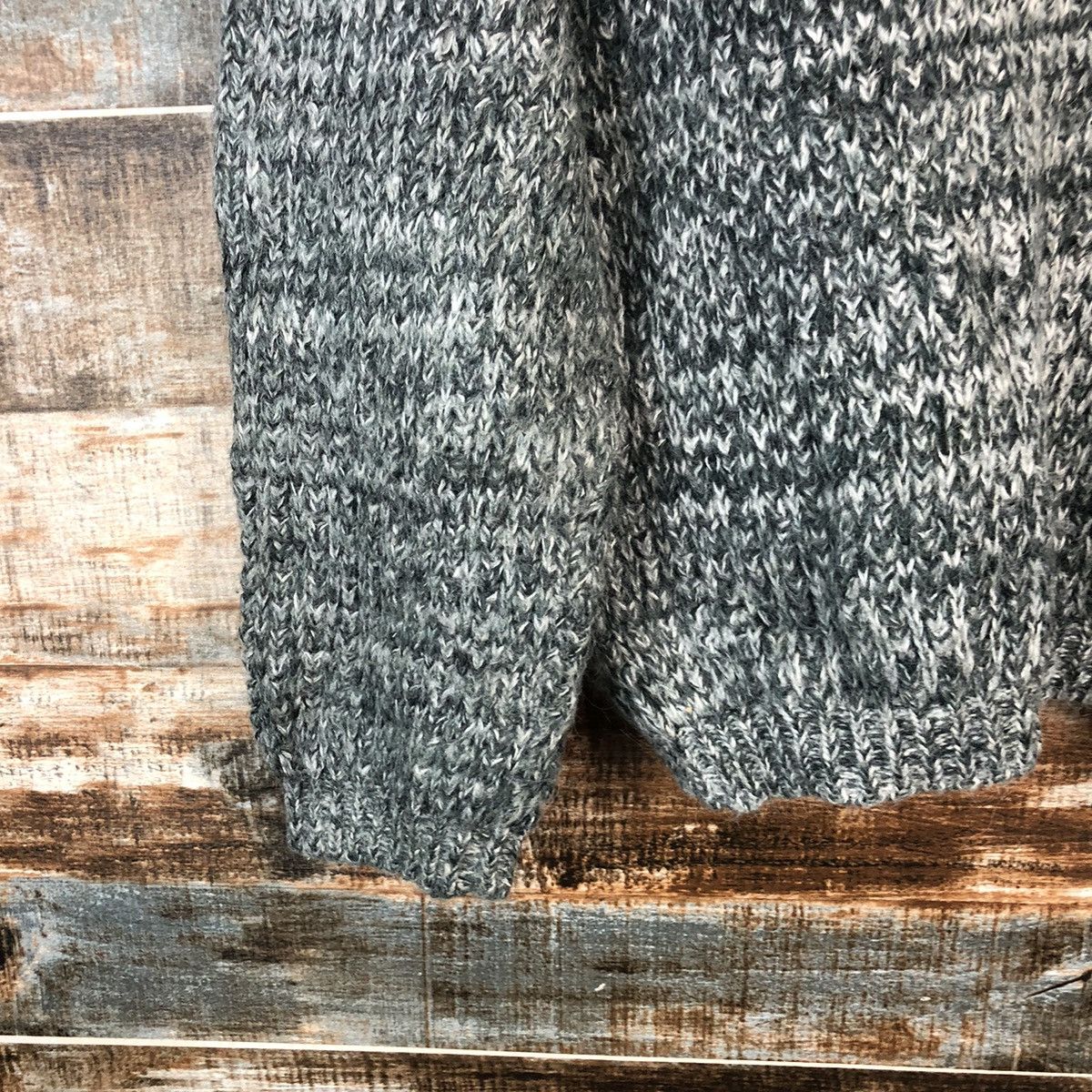 Homespun Knitwear × Japanese Brand Elle Piere vintage Grey Knitwear #A2353 Size M / US 6-8 / IT 42-44 - 15 Thumbnail