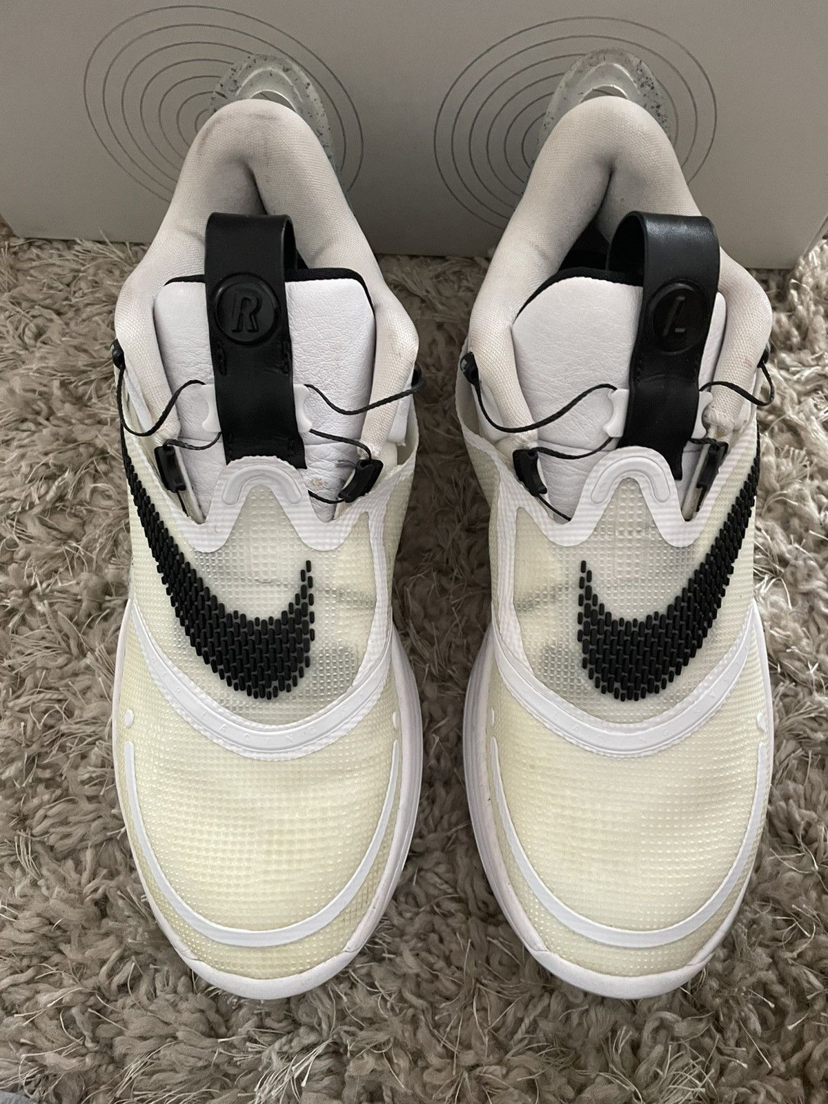 Jordan Brand Nike Adapt BB 2.0 White Cement Size US 9 / EU 42 - 5 Thumbnail