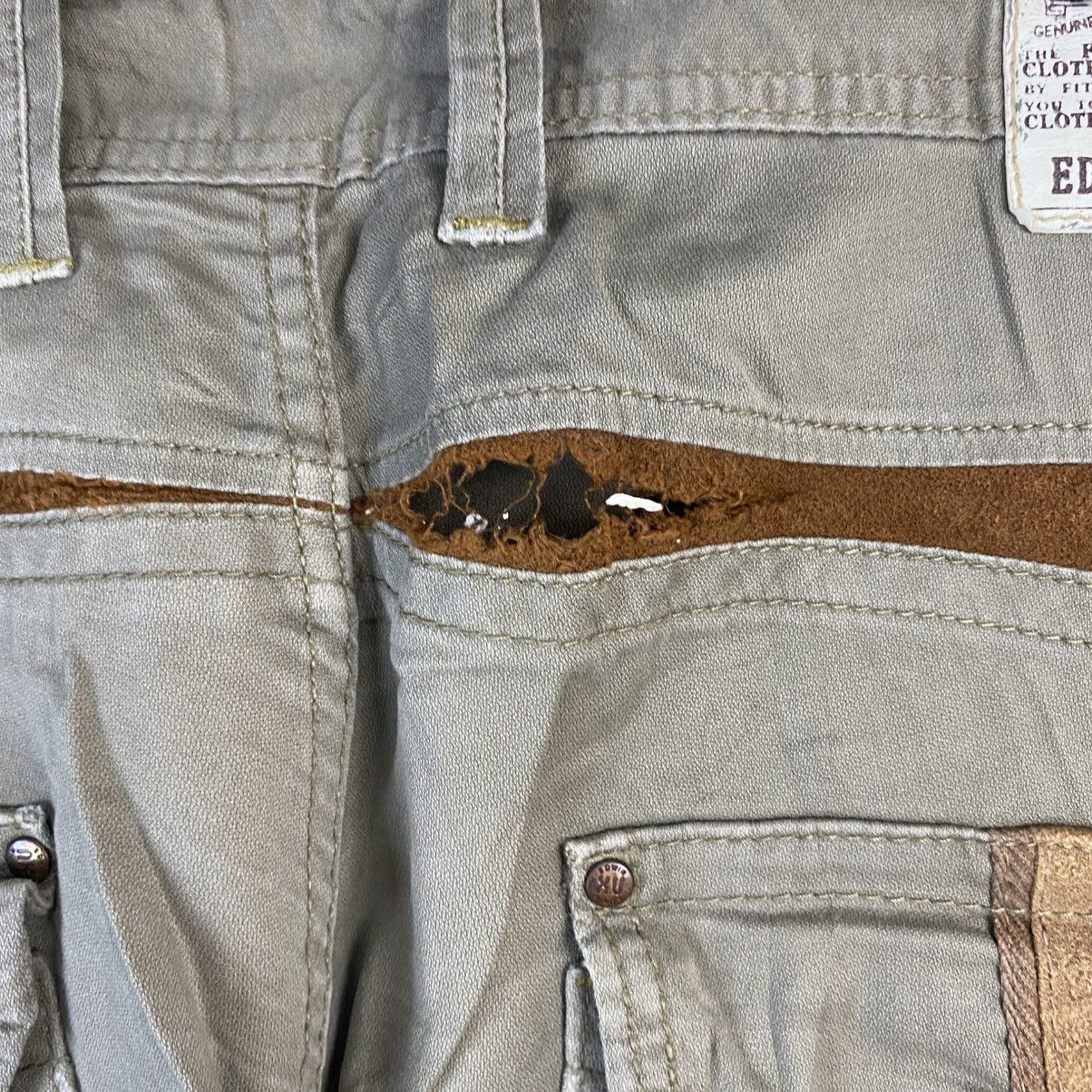 Japanese Brand DL Edwin Green Cargo Multipocket Pants #C971 Size US 32 / EU 48 - 15 Thumbnail