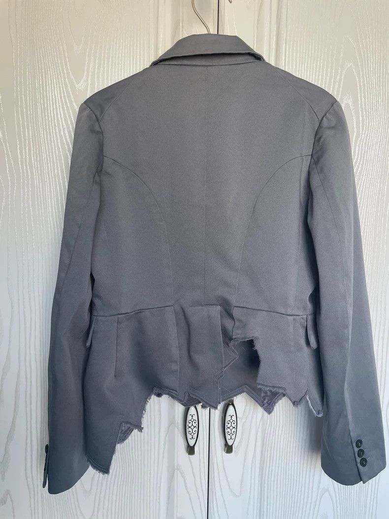 Comme des Garcons Comme Des Garcons Suit jacket CDG suit irregular hem Size S / US 4 / IT 40 - 2 Thumbnail