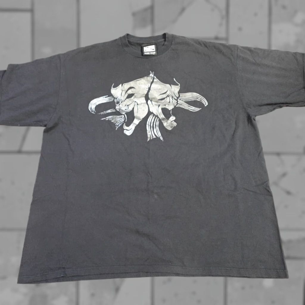 Vintage VINTAGE Rugid Wear Mens T-shirt 3XL Black USA Made T-Shirt Mens Black 3XL Vintage USA Made Cotton Short Sleeve Crew Neck Size US XXL / EU 58 / 5 - 1 Thumbnail