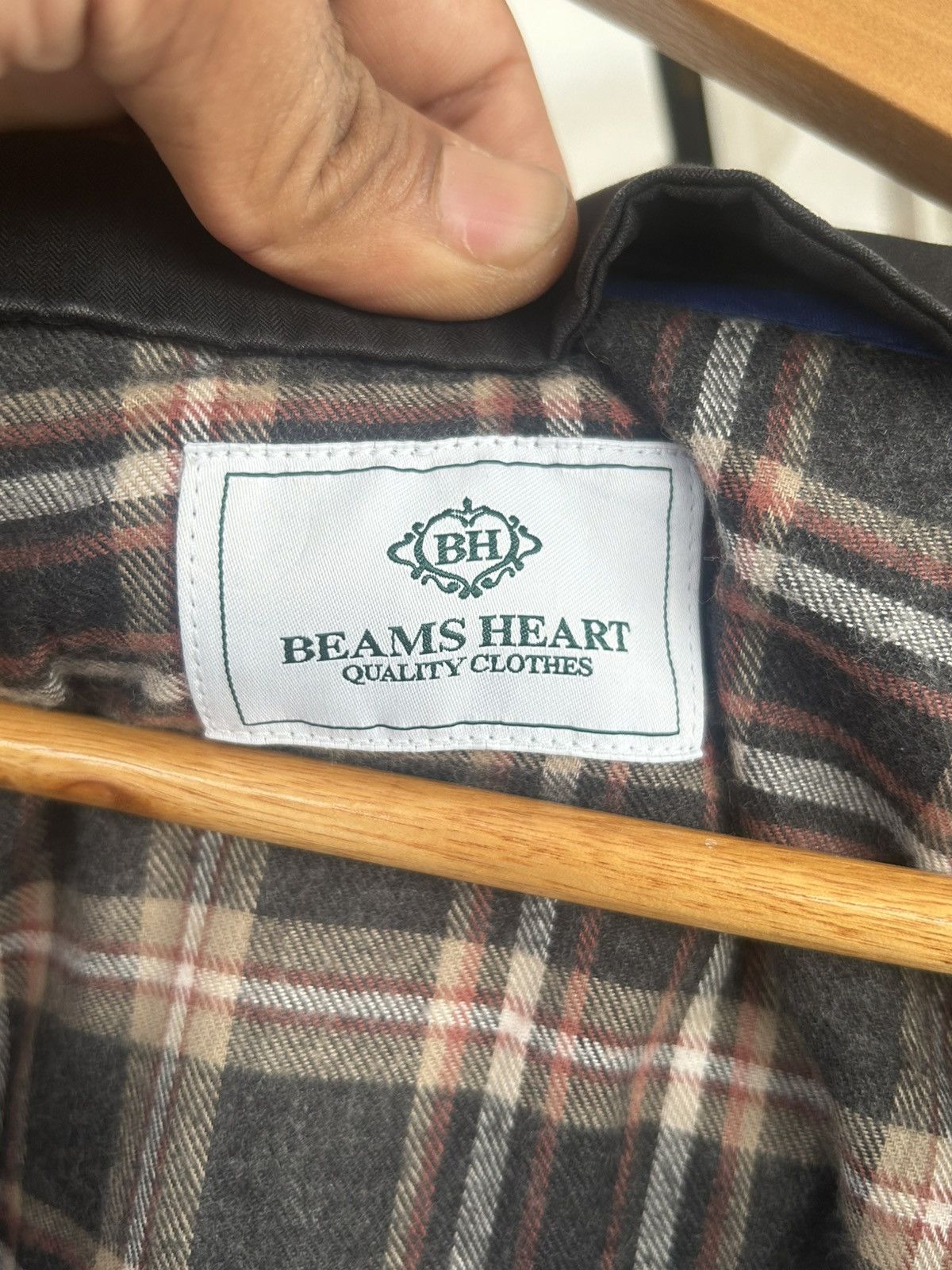 Beams Japan Beams Heart Parka Black Vintage Size US L / EU 52-54 / 3 - 7 Thumbnail