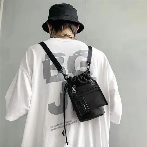 Japanese Brand Nylon Mobile Phone Bag Size ONE SIZE - 1 Thumbnail