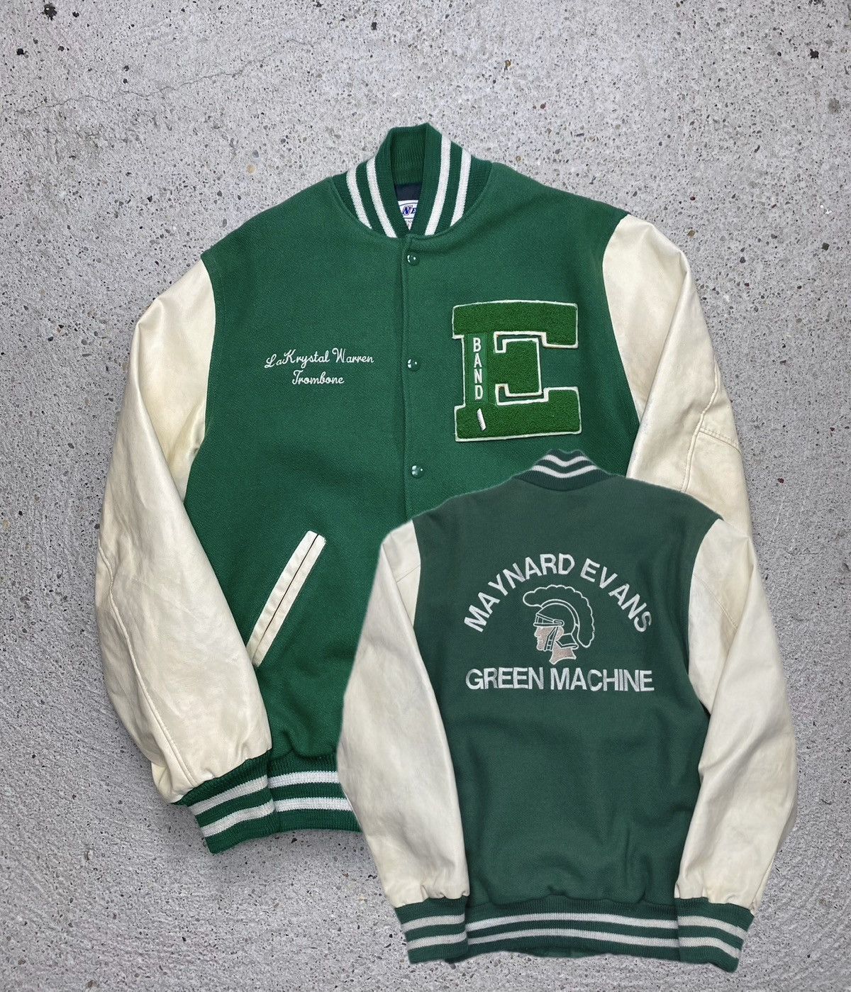 NEFF Neff varsity university jacket bomber wool leather USA Size US L / EU 52-54 / 3 - 1 Thumbnail