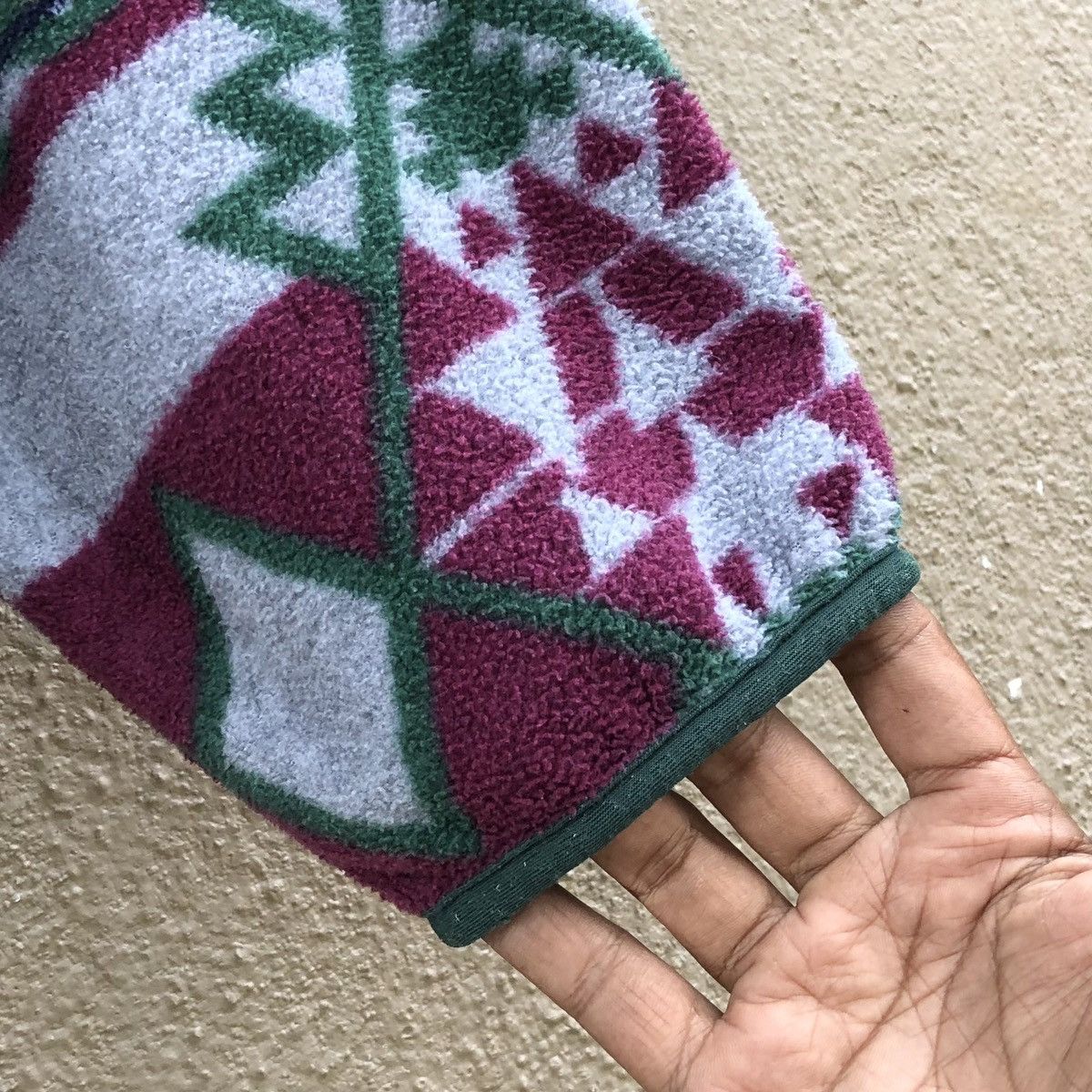 Woolrich Woolen Mills VTG Woolrich Fleece Aztec Half Zip Sweater Made In 🇺🇸 USA Size US S / EU 44-46 / 1 - 5 Thumbnail