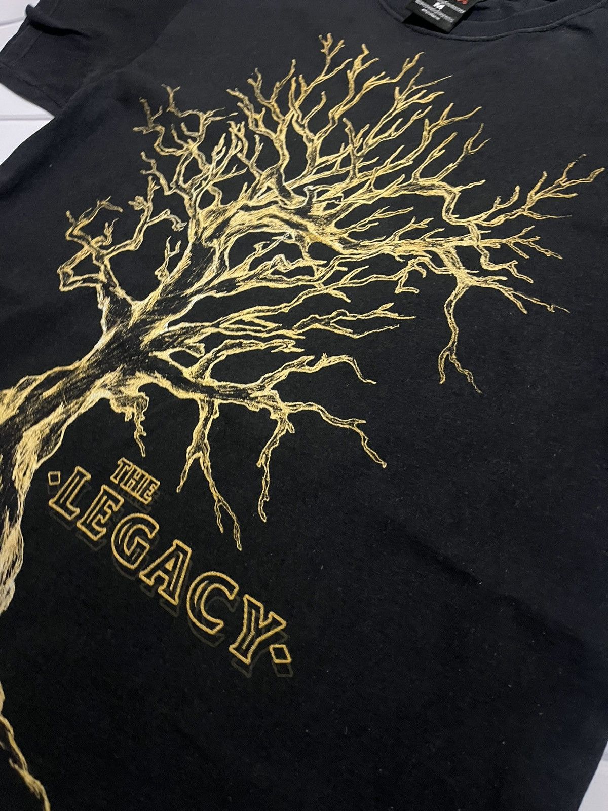 WWE WWE The Legacy “Born Into Greatness” Tee Black Gold Size US M / EU 48-50 / 2 - 3 Thumbnail