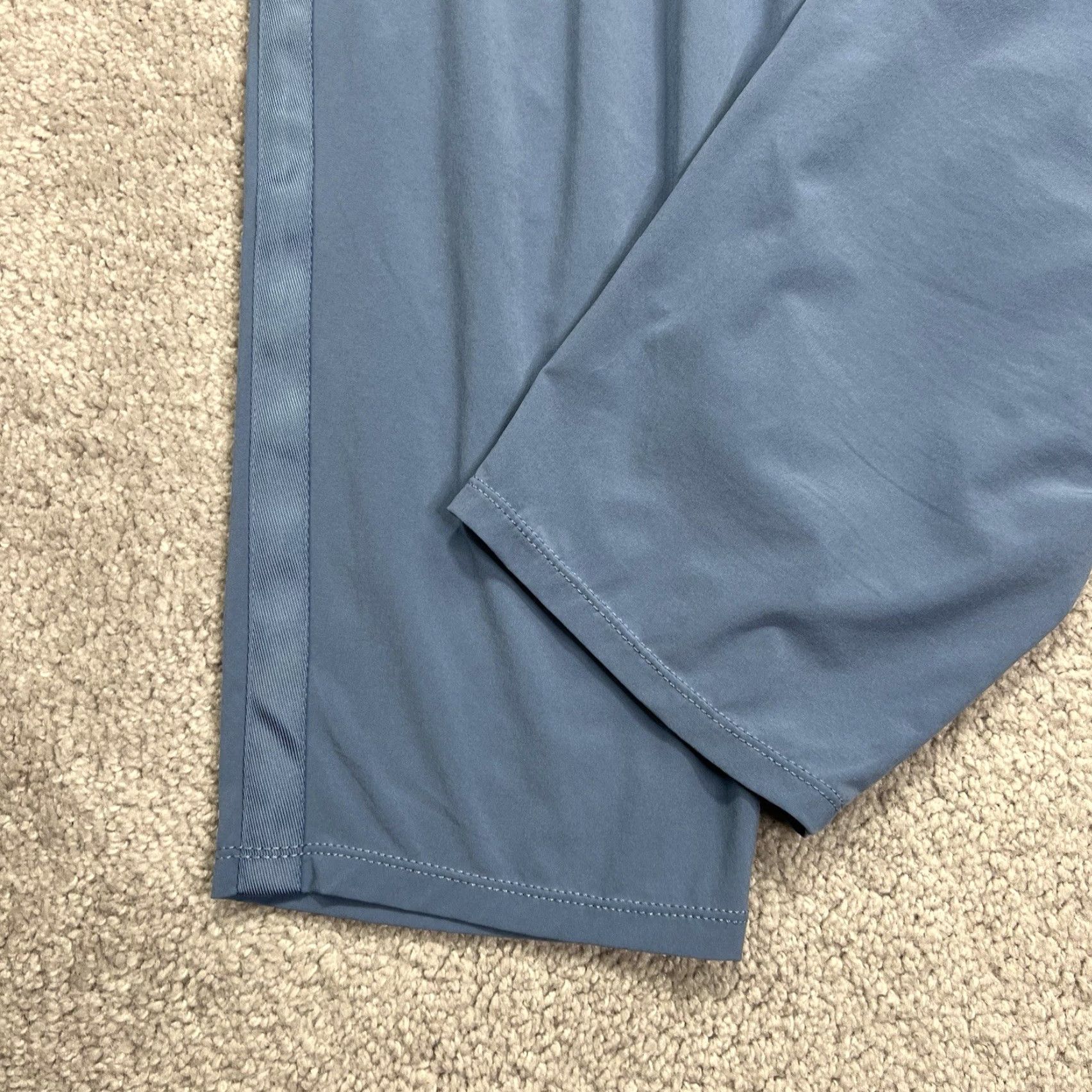 Athleta Athleta Nolita Slim Tapered Crop Pants 16 (34x24) Blue Stretch Pockets Casual Size 38" / US 16 / IT 52 - 4 Thumbnail