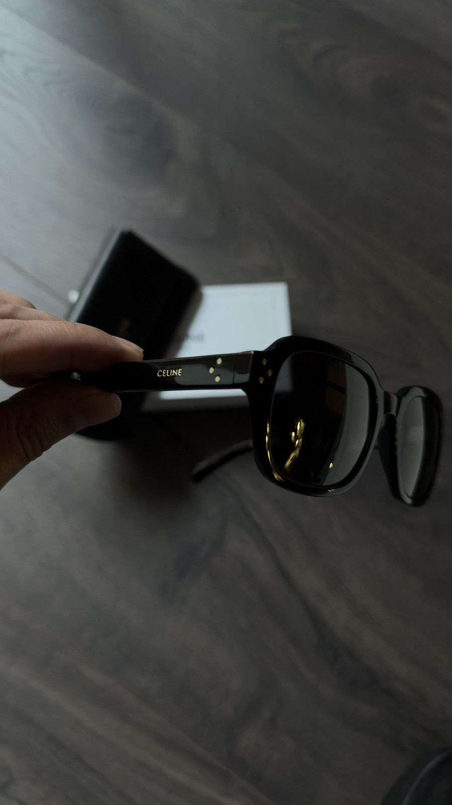 Celine Celine Black Frame 30 Size ONE SIZE - 4 Thumbnail
