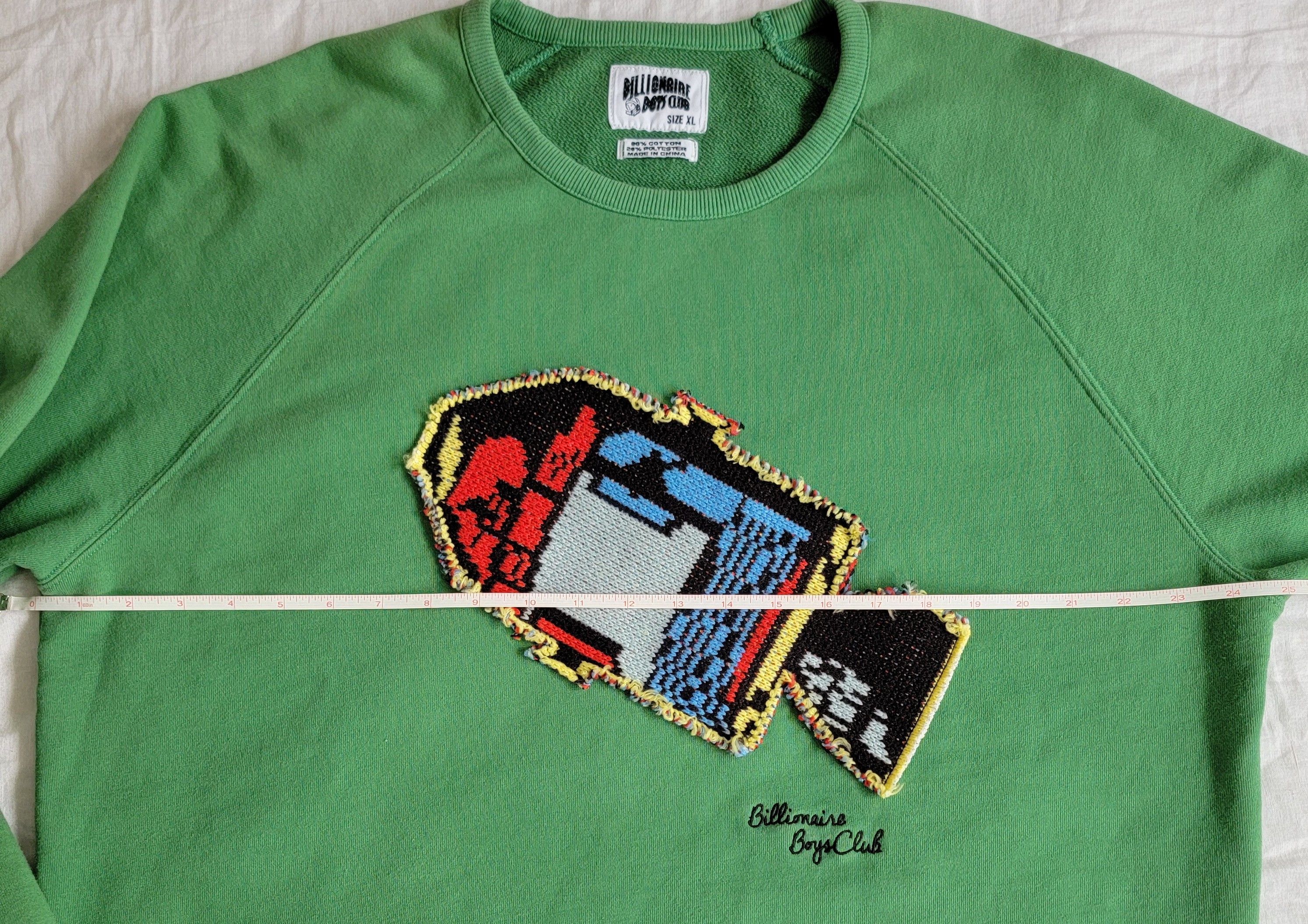 Art Comes First Space Flight Knitted Patchwork Sweatshirt Size US XL / EU 56 / 4 - 8 Thumbnail